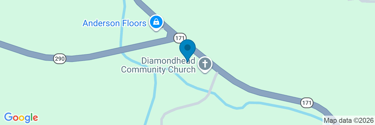 Map showing facility locations