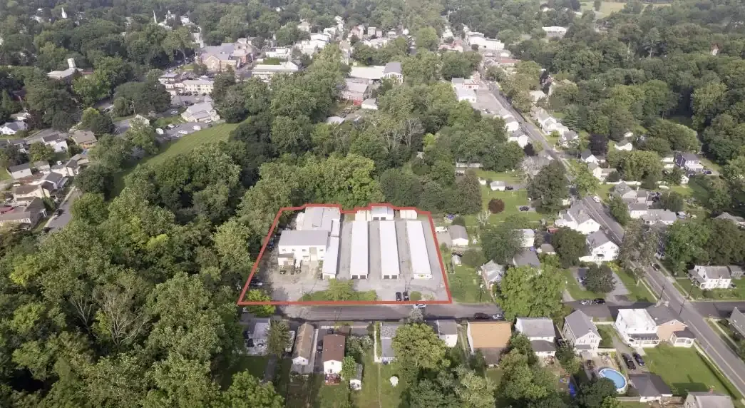 Aerial view of Homegrown Storage