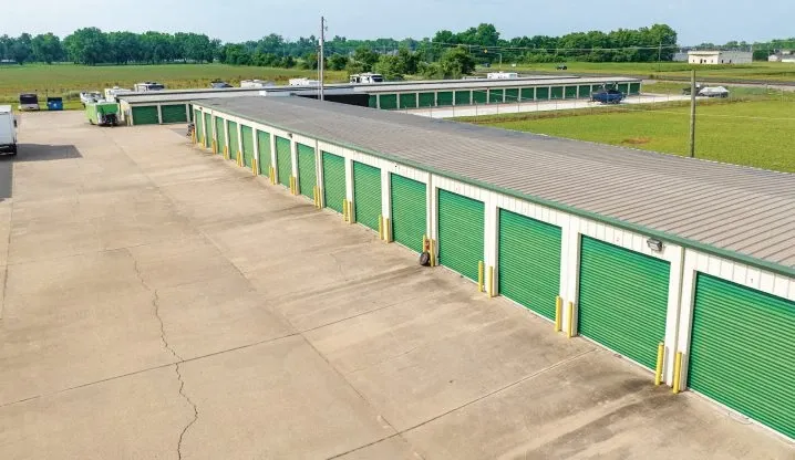 Drive up units at Homegrown Storage