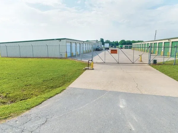 Security Gate at Homegrown Storage