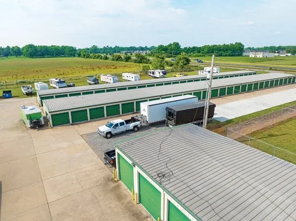 Drive up units at Homegrown Storage