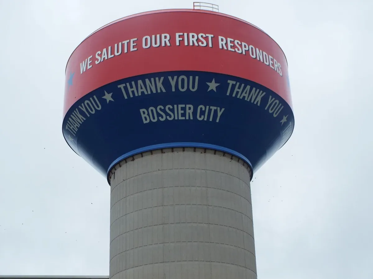 Water Tower at Bossier, LA