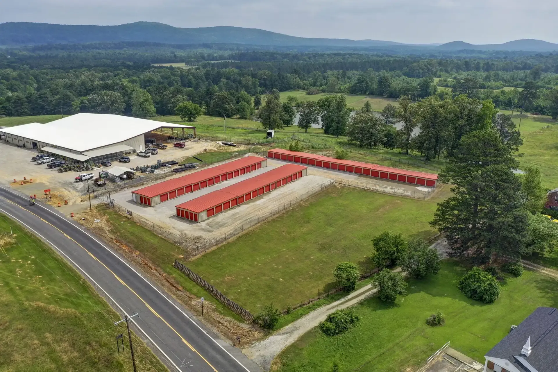 Solid Rock Storage Red Roof